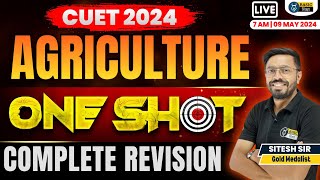 CUET Agriculture One Shot Revision  Agriculture Most Expected MCQ  CUET Agriculture Marathon Class [upl. by Torres]