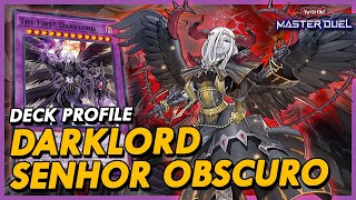 DARKLORD  DECK DOS ANJOS CAÍDOS NO MASTER DUEL  PROFILE E COMBOS [upl. by Narah]