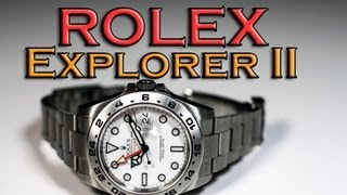 Rolex Explorer II 42mm Ref 216570 [upl. by Ynahpit881]