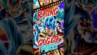 Rating EVERY Gogeta Unit from WORST to BEST  Dragon Ball Legends Ranking Part2 [upl. by Whelan]