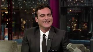 joaquin phoenix no match for legend dave letterman [upl. by Bigler]