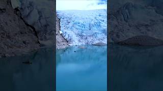 🇧🇻 Kajak glacier exploring 🧊 kanu kajak norway gletscher glacier norwegen [upl. by Kendrick976]