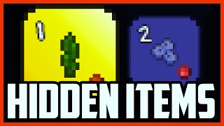 Terraria Hidden Items  Golden amp Crystal Chests Secret Unobtainable Items In Terraria 131 Update [upl. by Enilec]