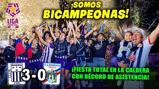 Alianza Lima vs Carlos Mannucci 30 FINAL VUELTA Liga 1 Femenina SOMOS BICAMPEONES 2022 FEMENINO [upl. by Nelhsa]