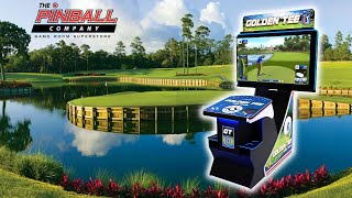 Golden Tee PGA TOUR 2022 Home Edition  Deluxe  The Pinball Company [upl. by Alomeda]