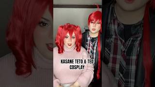 Kasane Teto amp Ted Cosplay kasaneteto kasaneted cosplay vocaloid utauloid utau [upl. by Ahen]