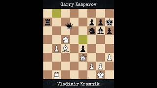 Vladimir Kramnik vs Garry Kasparov  Intel Chess Grand Prix 1994 [upl. by Jaddo]