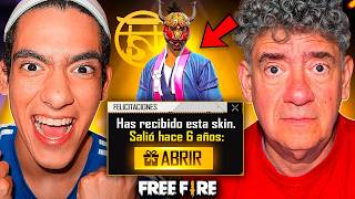 FREE FIRE ME ENVIO UNA SKIN EXCLUSIVA DE HACE 6 AÑOS 😱  TheDonato [upl. by Aerdnaeel358]