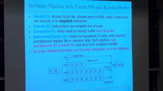 Lecture 13 State Maintenance amp Recovery  Carnegie Mellon  Computer Architecture 2013  Onur Mutlu [upl. by Stelle]