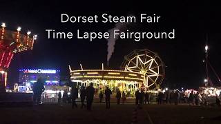 Dorset Steam Fair  Time lapse Fairground [upl. by Jarrow]