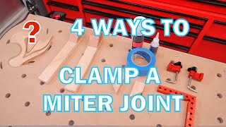 4 Ways to Clamp a Miter Joint How To [upl. by Dotty949]