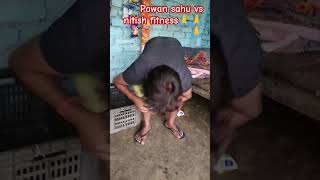 pawan sahu vs nitish fitnessfitnessmotivation gym shorts👍viral youTube love life 🥹trending🔥🔥 t [upl. by Airamzul]