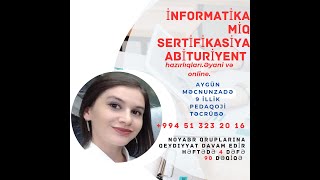 DƏRS6VİDEO VƏ SƏS İNFORMASİYASININ HƏCMİNİN HESABLANMASI İNFORMATİKA MÜƏLLİMİAYGÜN MƏCNUNZADƏ [upl. by Irmgard172]