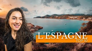 TOP 10 plus belles destinations pour voyager en ESPAGNE 🇪🇸 [upl. by Redle]