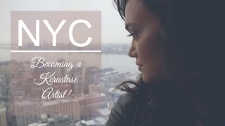 NYC Vlog  Becoming a Kerastase Artist [upl. by Aetnuahs237]