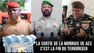 🔴Urgent La sortie de la monnaie 💰 de AES cest la fin du terroriser 🇲🇱🇧🇫🇳🇪 [upl. by Enoed]