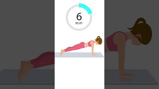 30Second Mountain Climber Workout A Daily Fitness Routine [upl. by Gytle]