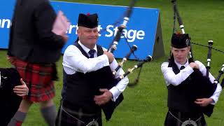 Police Scotland amp Federation Pipe Band — 2024 MSR Performance — World Pipe Band Championships [upl. by Zampino46]