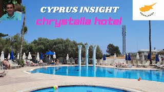 Chrystalla Hotel Protaras Cyprus  A Tour Around [upl. by Amolap675]