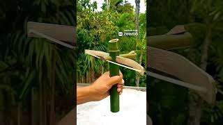 Bamboo creation of weapon part 15 shorts viralbamboo [upl. by Namlaz314]