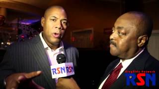 RingSide Network TV Alex Hamer interviews George Forman Jr [upl. by Gill]