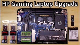 HP Pavilion Gaming Laptop Ultimate RAM and SSD Upgrade Guide [upl. by Lyn]