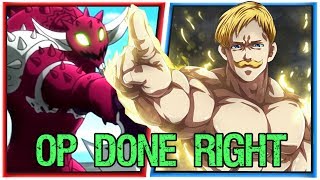 How to Introduce an Overpowered Badass  Escanor vs Galand from the Seven Deadly Sins [upl. by Jeddy960]