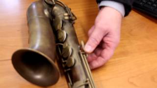 This original Adolphe Saxophone circa late 1800s [upl. by Ninette]