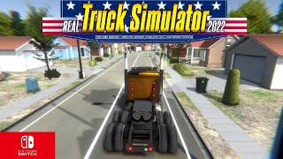 Real Truck Simulator USA 2022 Nintendo switch gameplay [upl. by Loy804]