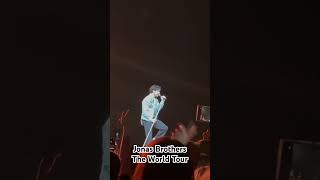 Jonas BrothersThe World Tour jonasbrothers boyband concert trending viralvideo fyp [upl. by Refitsirhc]