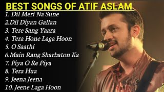 Best Of Atif Aslam  Atif Aslam Top 10 Songs Jukebox  Atif Aslam Hit Songs 2024  Live Stream [upl. by Amandy]