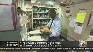 Firstclass Forever Stamps receive price hike [upl. by Mame]