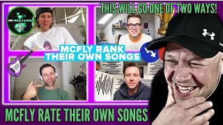 MCFLY Are RANKING Their Own Songs From BEST TO WORST  Reaction   UK 🇬🇧 [upl. by Halliday]