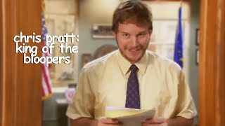 chris pratts best bloopers and improvised lines  parks and recreation  Comedy Bites [upl. by Aniluj]