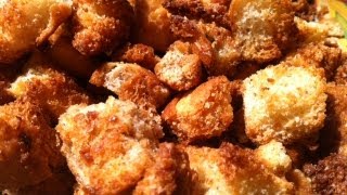 How to Make Croutons [upl. by Aleicarg965]