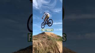 My boy Rob dead fishin the step up🤣 Fail Fridays Ep 2 mtb fails thestupids [upl. by Helban]