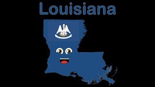 LouisianaLouisiana GeographyLouisiana Parishes Song [upl. by Draner876]