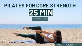 25 Min Pilates for Core Strength I Core Stability amp Control Workout [upl. by Antonino916]