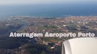 Aterragem Porto  Aeroporto Francisco Sá Carneiro  Curtas [upl. by Ligetti431]