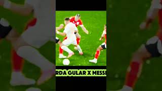 arda gular x messi türkiye vs austria euro2024 shorts youtubeshorts [upl. by Tiemroth878]