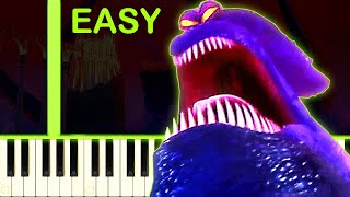 KRAKEN THEME  EASY Piano Tutorial [upl. by Evvy]