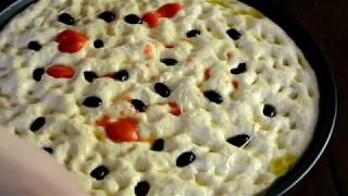 Focaccia Barese morbidissima [upl. by Einiffit]