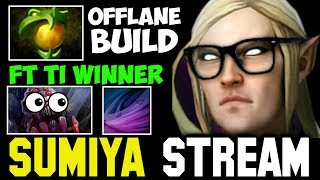 Sumiya Offlane Invoker ft TI Winner vs Counterpick  Sumiya Stream Moment 133 [upl. by Noirad442]