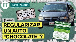 Extienden periodo de regularización de autos chocolates y cómo se hace el trámite  Te lo explicamos [upl. by Golightly]