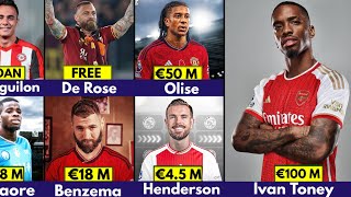 🚨 ALL CONFIRMED WINTER TRANSFER 204✅️ IVAN TONEY TO ARSENAL 🔥 HENDERSON OLISE BENZEMA DE ROSE ✅️ [upl. by Dinnage]