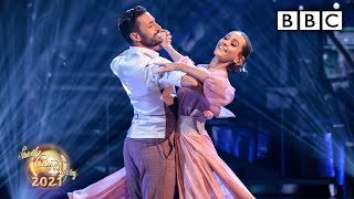 Rose AylingEllis and Giovanni Pernice Waltz to How Long Will I Love You ✨ BBC Strictly 2021 [upl. by Nilyak]