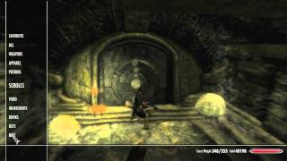 SKYRIM How To Clear Valthume Quest Commentary  Tutorial [upl. by Lancelot]