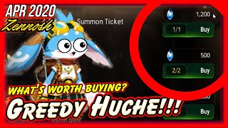 Epic Seven Huche Lobby Review Greedy Merchant Whats Worth Buying [upl. by Alaaj597]