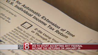 IRS to start accepting federal tax returns on January 29 [upl. by Eelyam]