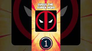 Guess the SUPERHERO from their LOGO Super Hero Trivia Quiz trivia quiz DC Marvel superhero [upl. by Annalla]